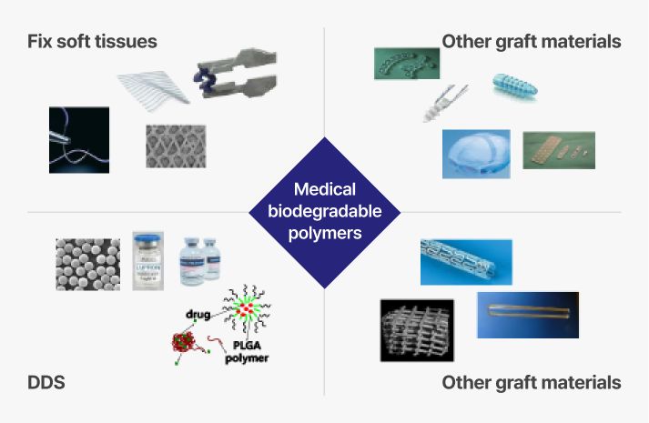 Medical biodegradable polymers